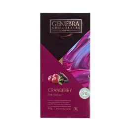 Chocolate 70% Cacau com Cranberry Genebra (90g)