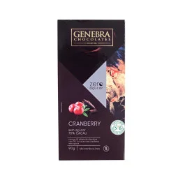 Chocolate 70% Cacau Diet com Cranberry Genebra (90g)