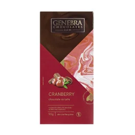 Chocolate ao Leite Cranberry Genebra (90g)
