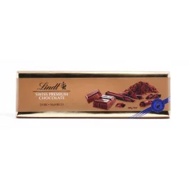 Barra de Chocolate Amargo Lindt Swiss Premium (300g)