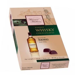Chocolates com recheio de Whisky Teacher´s (150g)