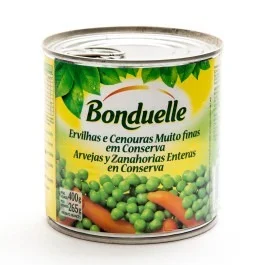 Ervilhas e Cenouras Bonduelle (400g)