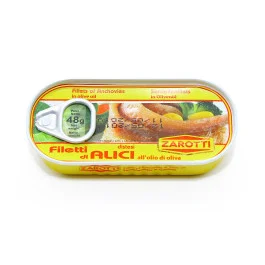 Filé de Anchova Em Azeite Zarotti (48g)