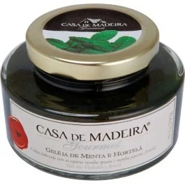 Geléia de Menta e Hortelã Casa Madeira 250g