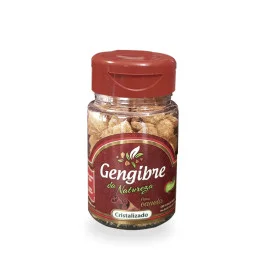 Gengibre da Natureza Cristalizado Com Canela 40g