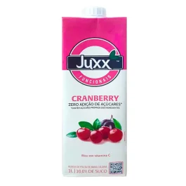 Suco Cranberry Sem Açúcar Juxx (1L)