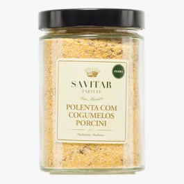 Polenta com Funghi Porcini Savitar 450g