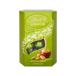Bombons de Chocolate ao Leite com Pistache Lindt 200g