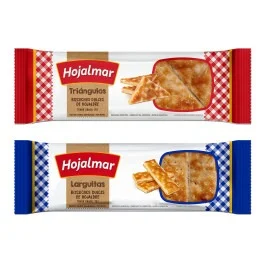 Kit 2 Biscoitos Doces Folhados Hojalmar 150g