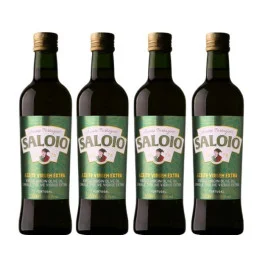 Kit 4 Azeites Extra Virgem Saloio 500ml
