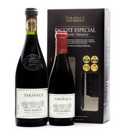 Kit Tarapaca Gran Reserva 1 Cabernet Sauv/ 1 Carmenere (un)
