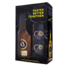Kit Licor 43 + 2 Mini Canecas de Acrílico (un) 