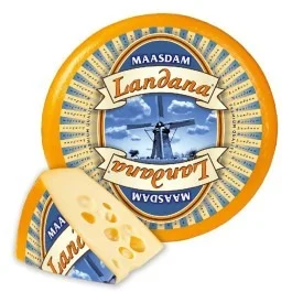 Queijo Maasdam Holandês Landana 300g