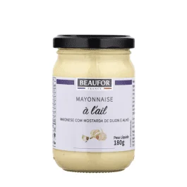 Maionese com Mostarda Dijon e Alho Beaufor 180g