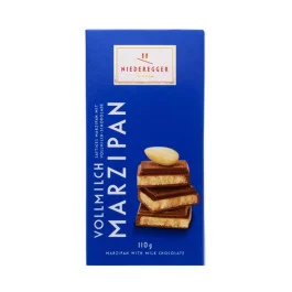 Barra de Chocolate Ao Leite Com Marzipan (AZUL) (110g)