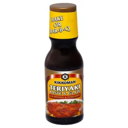 Molho Teriyaki Kikkoman Mel, Abacaxi e Especiarias 333g