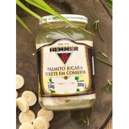 Palmito Juçara Tolete Hemmer (530g)