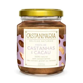 Pasta de Castanhas e Cacau (210g)