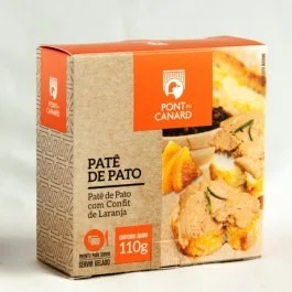 Patê de Pato com Confit de Laranja (110g)