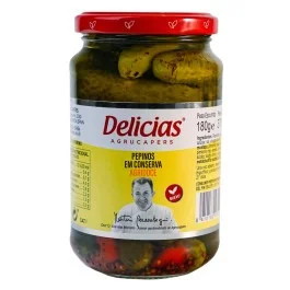 Pepino Agridoce Delicias 370g