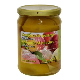 Pêssego Em Calda Drujda (580g)
