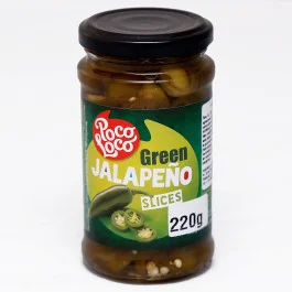 Pimenta Jalapeño Fatiada Poco Loco (220g)