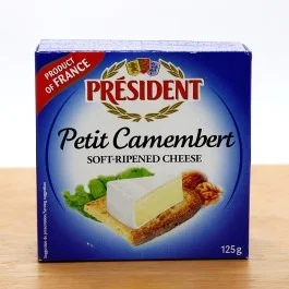 Queijo Petit Camembert President 125g