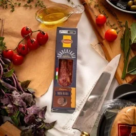 Salamini Trufa Negra - Salame Aromatizado com Trufa Negra Cancian Un