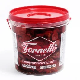 Balde de Tomate Seco em Conserva Sabores da Terra 2,220Kg