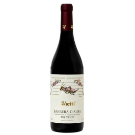 Vinho Barbera D'Alba Vietti Tre Vigne 750ml