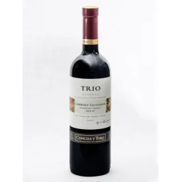 Vinho Trio Reserva Concha Y Toro Cabernet Sauvignon-Cabernet Franc-Shiraz (750ml)