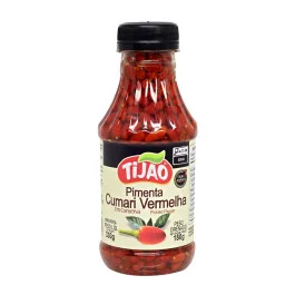 Pimenta Cumari Vermelha em Conserva Tijão (330g)