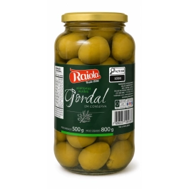 Azeitonas Verdes Gordal Raiola 800g