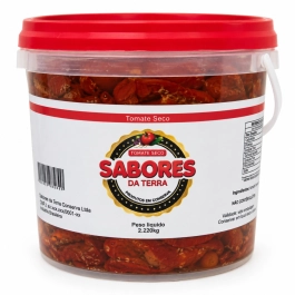 Balde de Tomate Seco em Conserva Sabores da Terra 2,220Kg