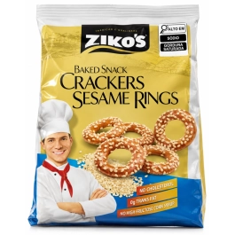 Biscoito SALGADO De Gergelim Zikos 100g