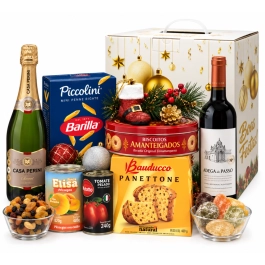 Cesta de Natal Gourmet - 9 itens