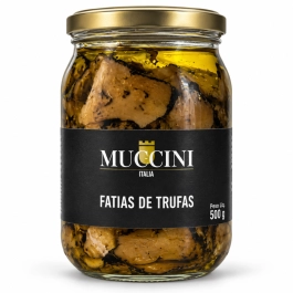 Fatias de Trufas Pretas Muccini 500g