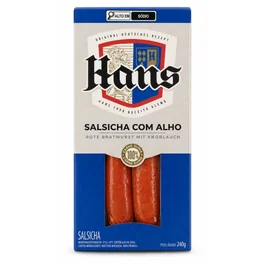 Salsicha com Alho Hans 240g