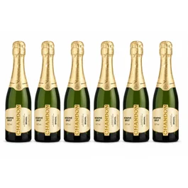 Kit com 6 Espumantes Baby Chandon Brut 187ml