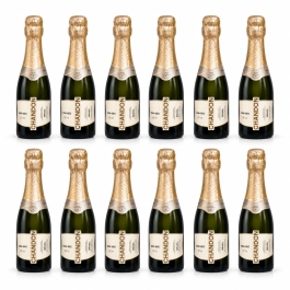 Kit com 12 Espumantes Baby Chandon Demi Sec 187ml