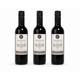 Kit com 3 Vinhos Leon Tarapacá Merlot 375ml