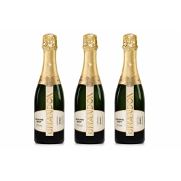 Kit com 3 Espumantes Chandon Brut 375ml