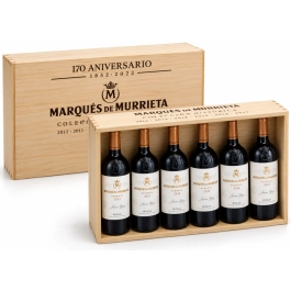 Kit Vertical Vinhos Marques de Murrieta 2012/13/14/15/16/17 Un
