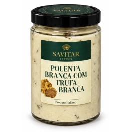 Polenta Branca com Trufas Brancas Savitar 450g