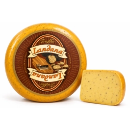 Queijo Gouda Holandês TRUFADO Landana PEDAÇO Aprox. 300g