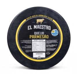 Queijo Parmesão URUGUAIO El Maestro Casca Preta PEÇA Aprox. 6,7kg