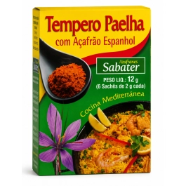 Tempero para Paella Sabater 12g