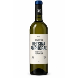 Vinho Tetramythos Retsina Amphorae 750ml