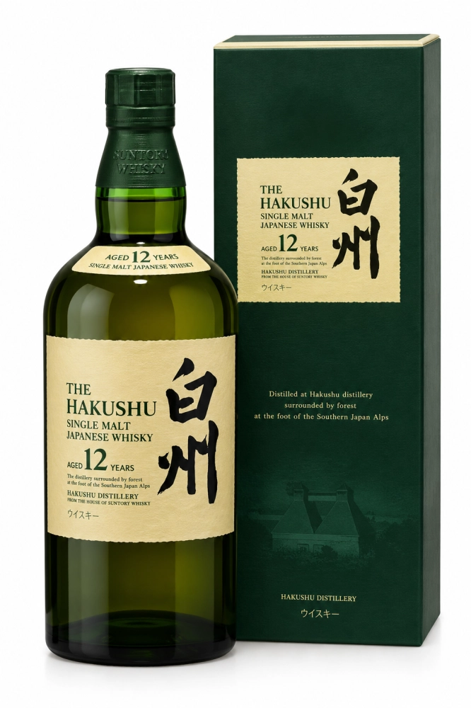 Whisky The Hakushu Single Malt 12 Anos 700ml | Banca do Ramon
